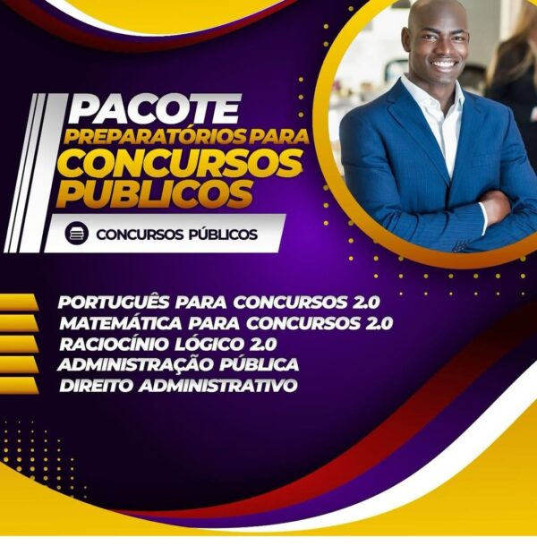 Pacote Preparatório Concurso público